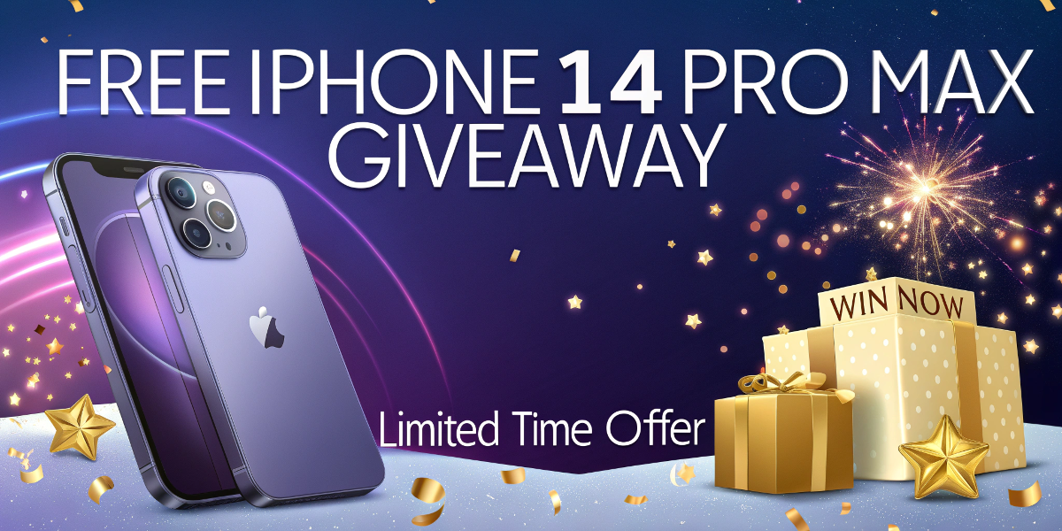 Free iPhone 14 Pro Max Giveaway Guide – Win the Latest Apple Flagship